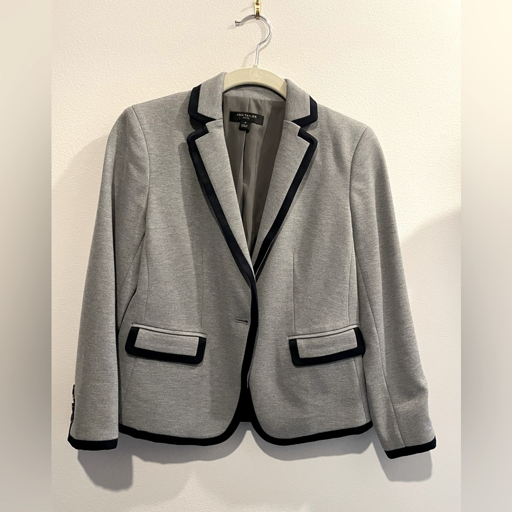 Ann Taylor Blazer | 2P | Grey